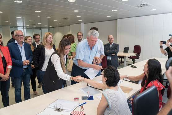 La vicealcadesa de Telde, número 3 de la alianza nacionalista (NC-CC) al Congreso (Foto TA)